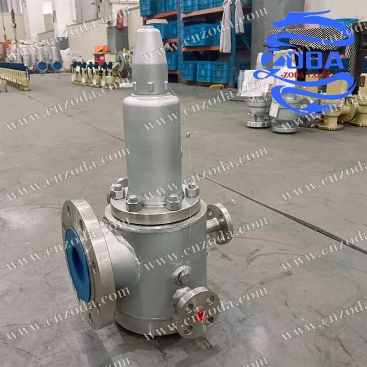 Jacketed Bellow Type Backpressure Balanced Full Lift Safety Valve-3